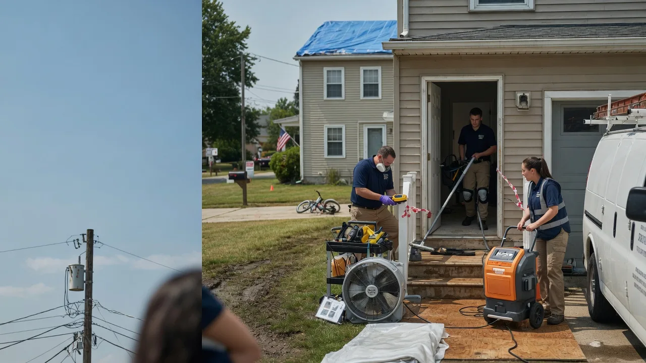 Water Damage Repair in Lublin, WI near me